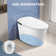 Smart Toilet, One Piece Toilet with Booster Pump，Intelligent Toilet with Heated Seat , Modern Toilet with Auto Flush and Foot Sensor Operation，Power Outage Flush