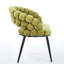 Ensemble de 2 chaises au style moderne et au confort optimal pour le salon ou la chambre à coucher. Structure et assise rembourrées.