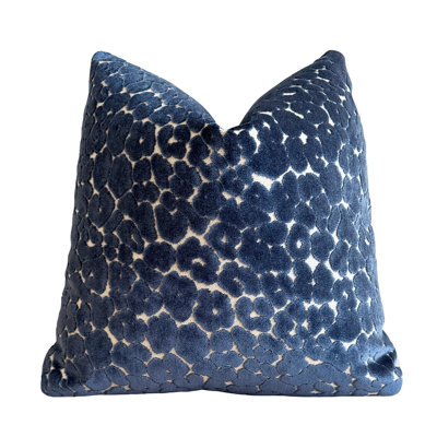 Animal Print Velvet Throw Pillow Cover