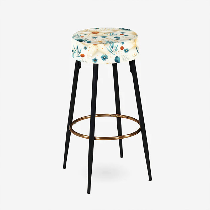 Ensemble de 2 tabourets de bar Boho