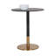 Massie Round Marble Pedestal Dining Table-928759501