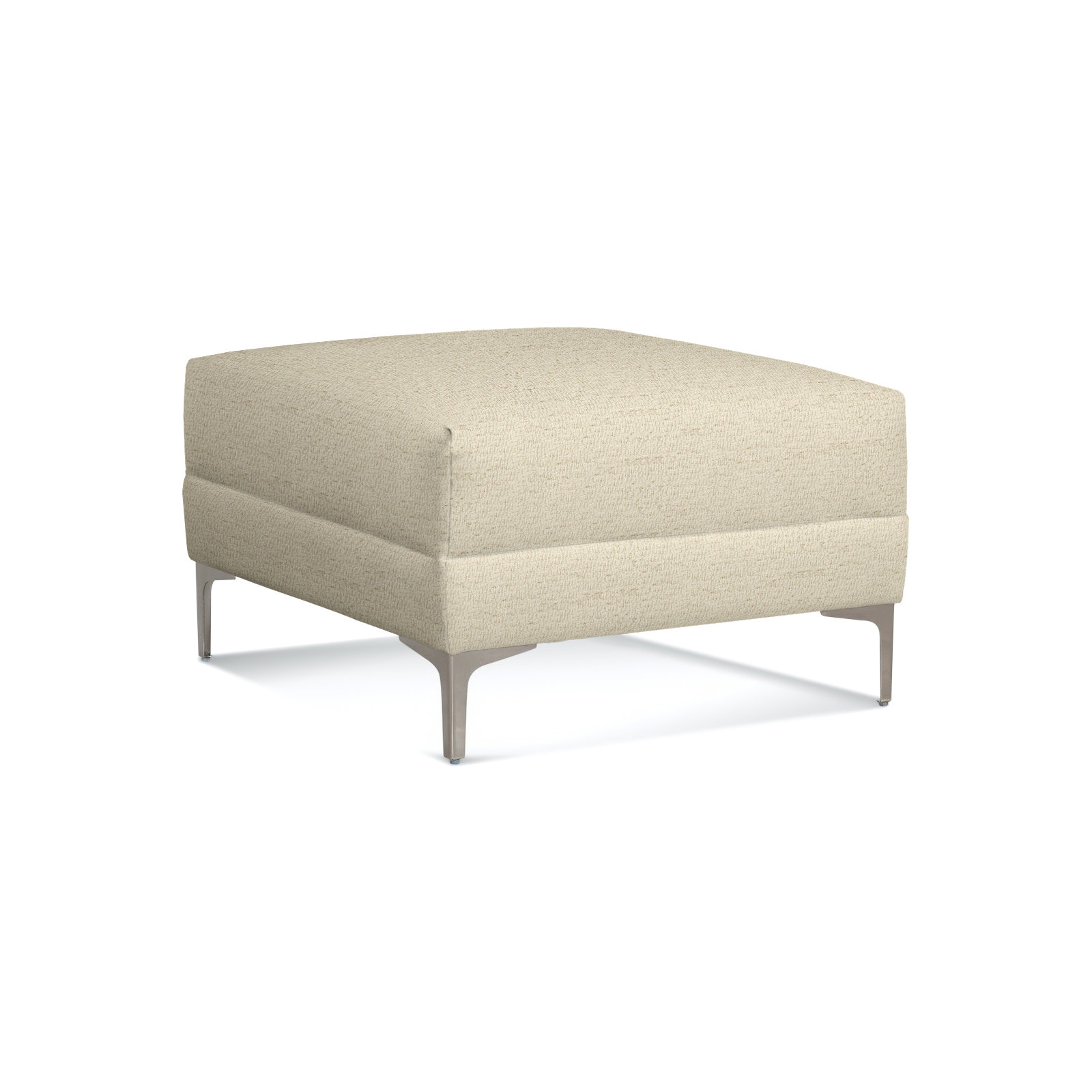 Alexa Upholstered Ottoman, Teal Sailboats; 0435-54