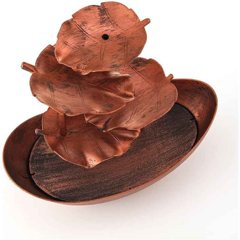 Lotus Leaf Flowing Desktop Fountain