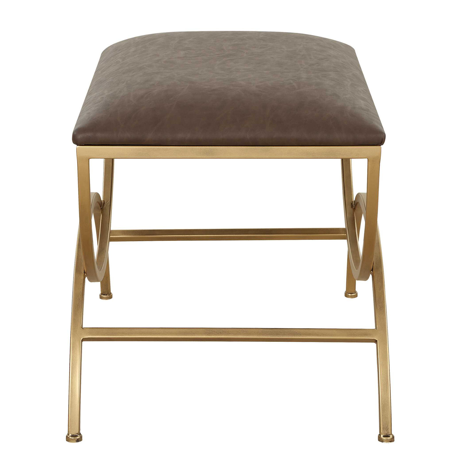 Fells Accent Stool, Brown