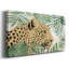 Palm Leopard I - Toile tendue avec châssis - Prêt à accrocher-894813644