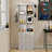 Slim Storage Cabinet with 3 Drawers and 2 Hooks