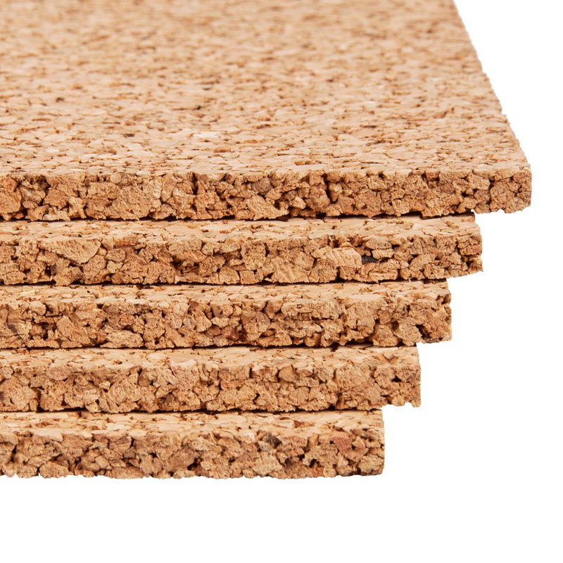 Feuilles de sous-couche en liège naturel QPE 1/2 po (12 mm) (150 pieds carrés)