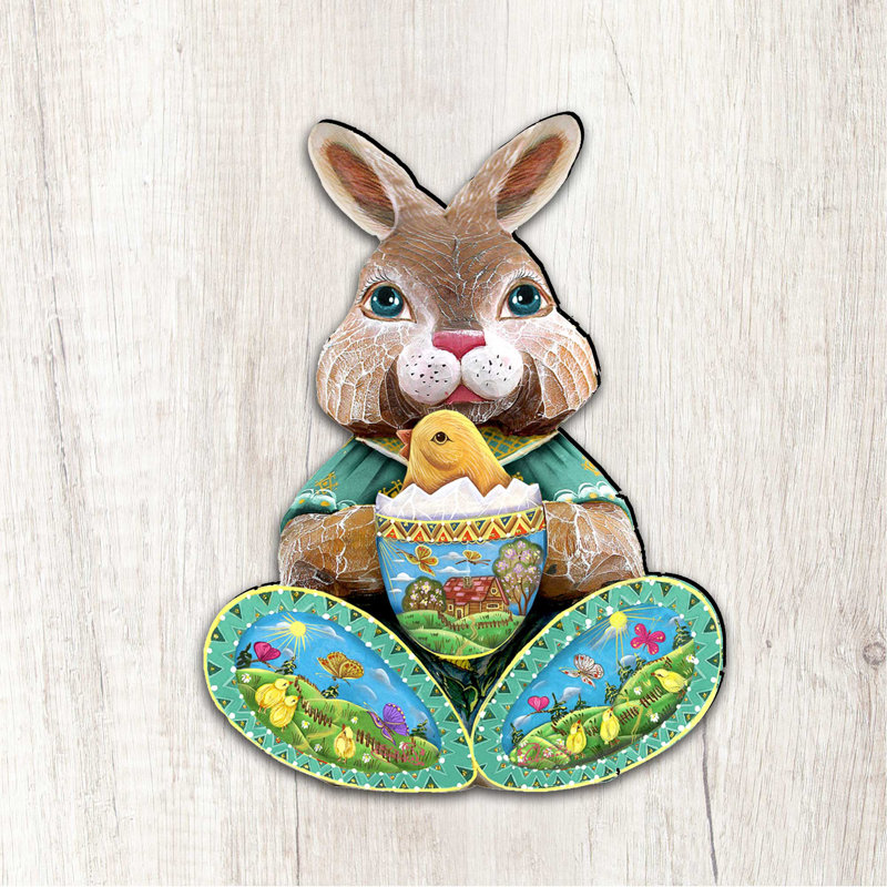 Wood Easter Decoration