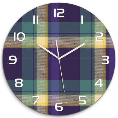 Jmyah Glass Wall Clock