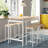 Dazhia 4 - Person Four Leg Dining Set-642836792-642836794-642836796