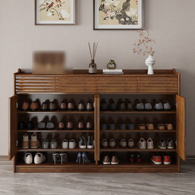 Rangement à chaussures de style américain pour balcon