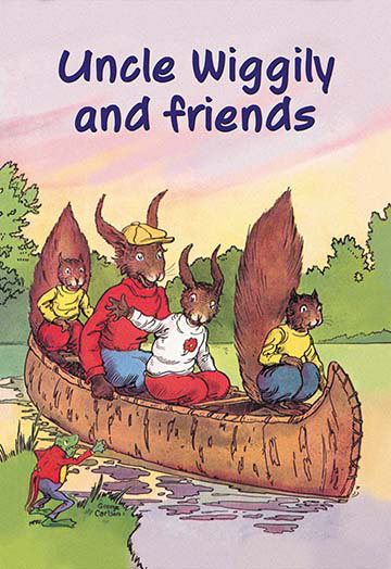 «Uncle Wiggily and Friends: The Canoe Trip», affiche vintage, H 42 po x l 28 po x P 1,5 po