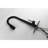 Stainless Steel Kitchen Faucet - Pull Down , High Arc, Single Handle, Fashion Forward, Matt Black Flow Rate 1.8 Gpm,-121645588
