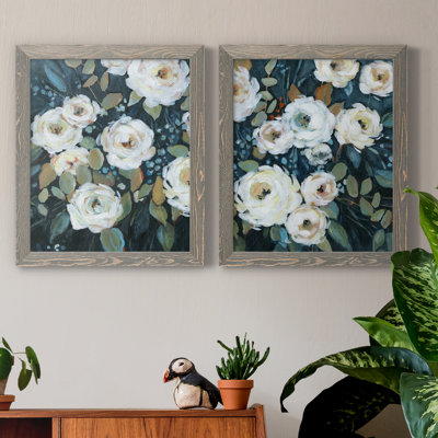 " Moonlit Garden II " 2 - Pieces
