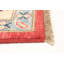 Tapis de bois one-of-kind-noué la 2010 gaznis rouge/doré 6 pi 7 po x 9 pi en laine de l 7 po Hypoluxo