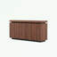 Buffet 4 portes avec tablette intérieure