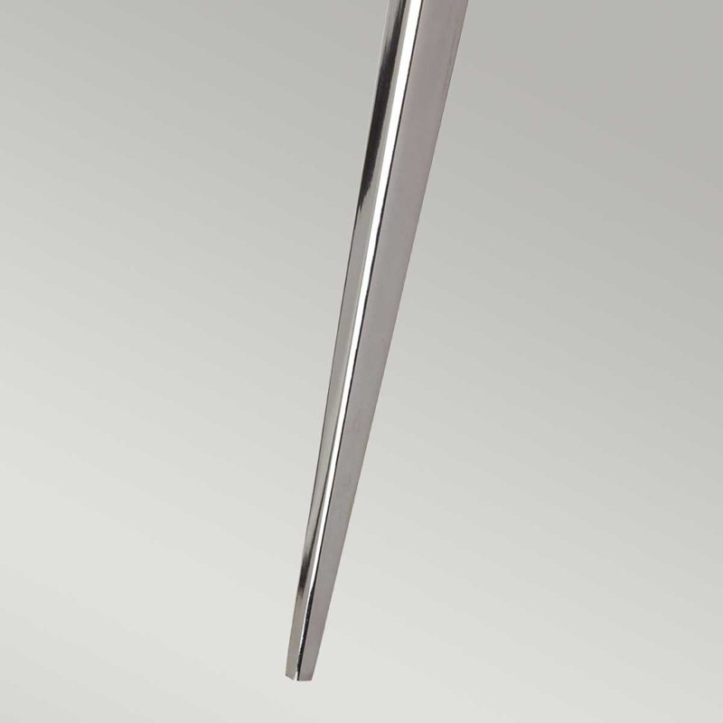 Atdhe Steel Wallchiere, Polished Chrome