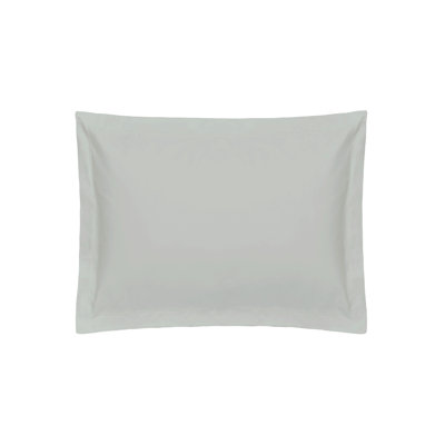 Plain Dye 400 TC Egyptian-Quality Cotton Oxford Pillowcase