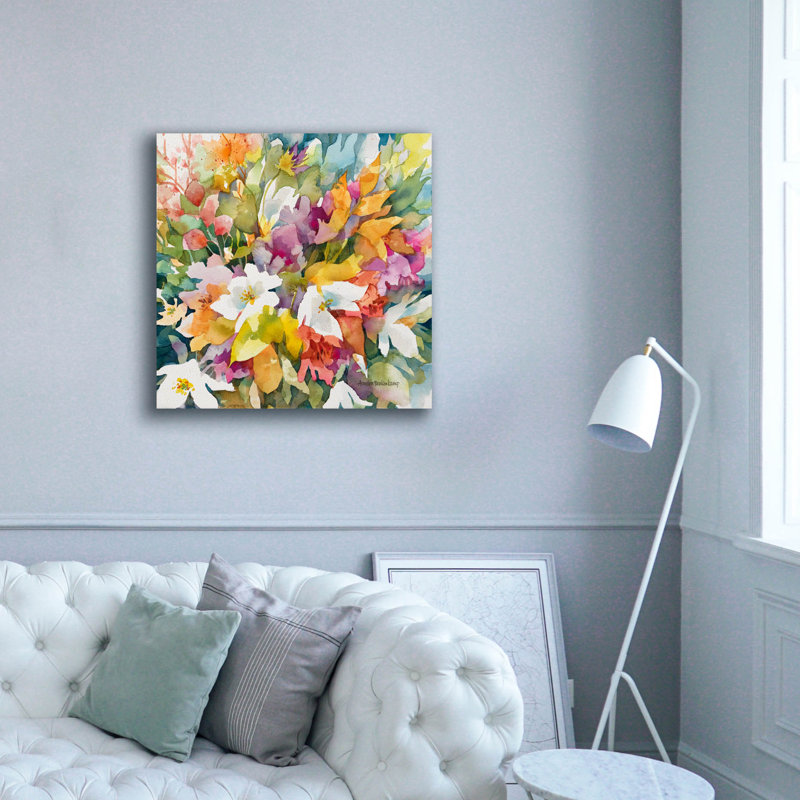 «Fresh From The Field» par Annelein Beukenkamp, art mural sur toile, H 37 po x l 37 po x P 1,5 po