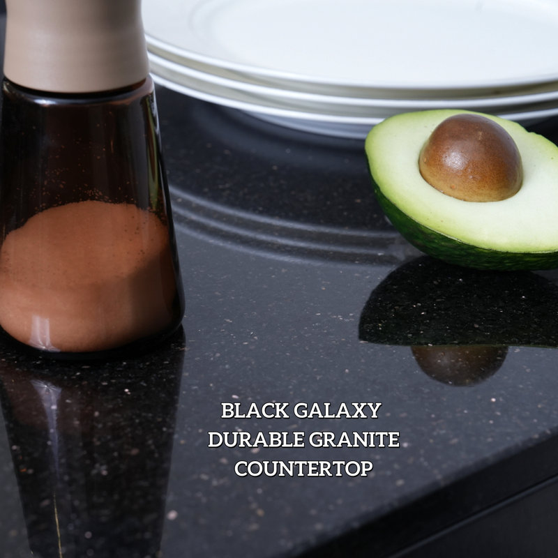 Îlot de cuisine de 43 pouces à 6 brûleurs et 85 000 BTU de cuisine au gaz en acier inoxydable pour barbecue et îlot de cuisine + réfrigérateur à vin compact + ensemble de rôtisserie + comptoirs en granite + évier en acier inoxydable