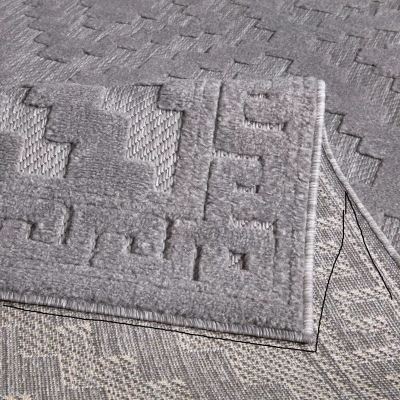 Geometric Area Rug, Rectangle 160 x 230 cm