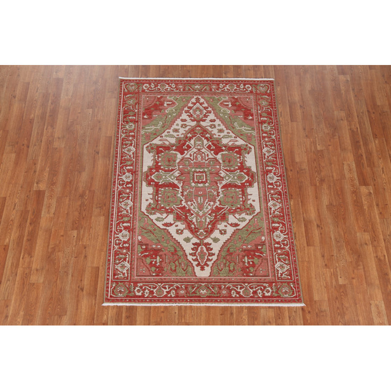 Tapis géométrique turc 4 x 6