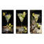 «Dirty Martini Mirage Cocktail», ensemble de 3 impressions murales sur métal-1673827417