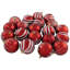 Boules de Noël mates incassables et incassables - 3 po (76 mm) - 60 carats