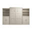 Grand lit Arlex et 2 étagères avec portes (126 W)-88513668