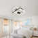 50CM Dimmable LED Flush Mount Ceiling Light