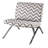 Harshini Accent Chair, Armless, Fabric, Living Room, Bedroom, Fabric, Metal, Chrome, Contemporary-13657600