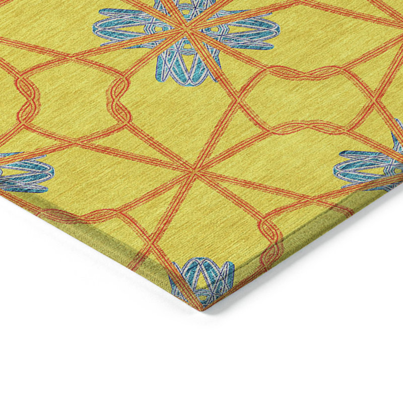  Chayden Area Rug with Non-Slip Backing, Runner 2'3" x 7'6"