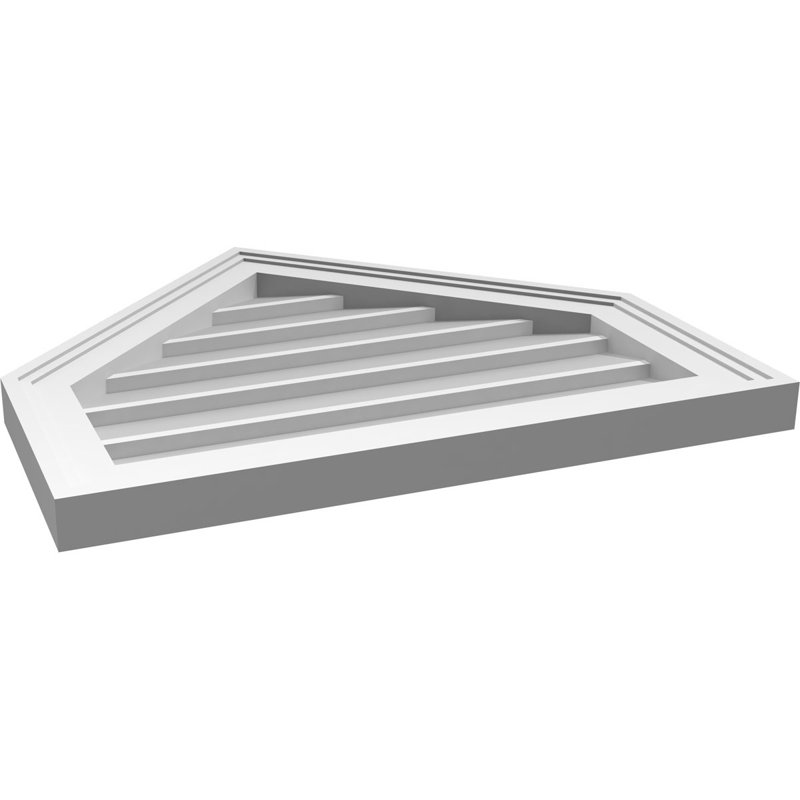Ventilateur à pignon en uréthane non-fonctionnel Signature, H 20 po x l 22 po x P 1,5 po, 12/12