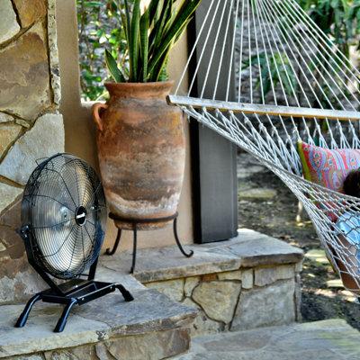 Newair 18 Outdoor Rated 2-in-1 High Velocity Floor or Wall Mounted Fan
