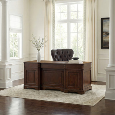 Brookhaven Solid Wood Executive Desk