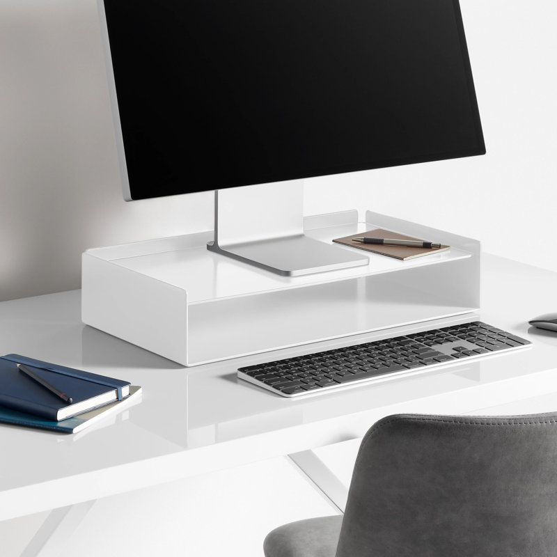 Tabs Monitor Riser, White