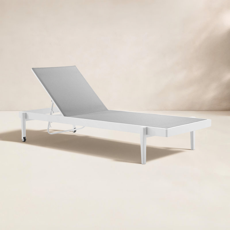 Chaise longue d'extérieur Charleston par Havenside Home