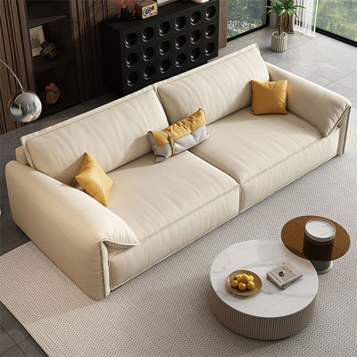 Beige Polyester Modular Sofa cushion couch