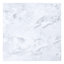Bennit Peel and Stick 45.72cm x 45.72cm PVC Singular Tile in White