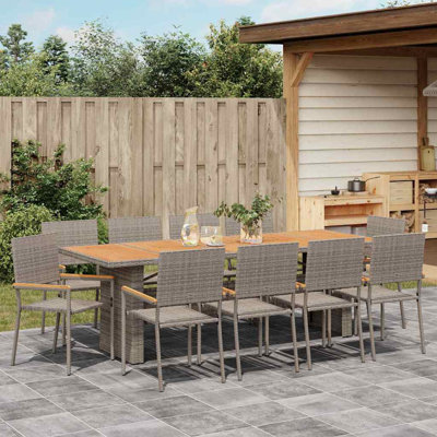 Garden Dining Set Outdoor Furniture Terrace Modern Patio