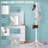 Rogero Freestanding 8 - Hook Coat Rack-1451018008