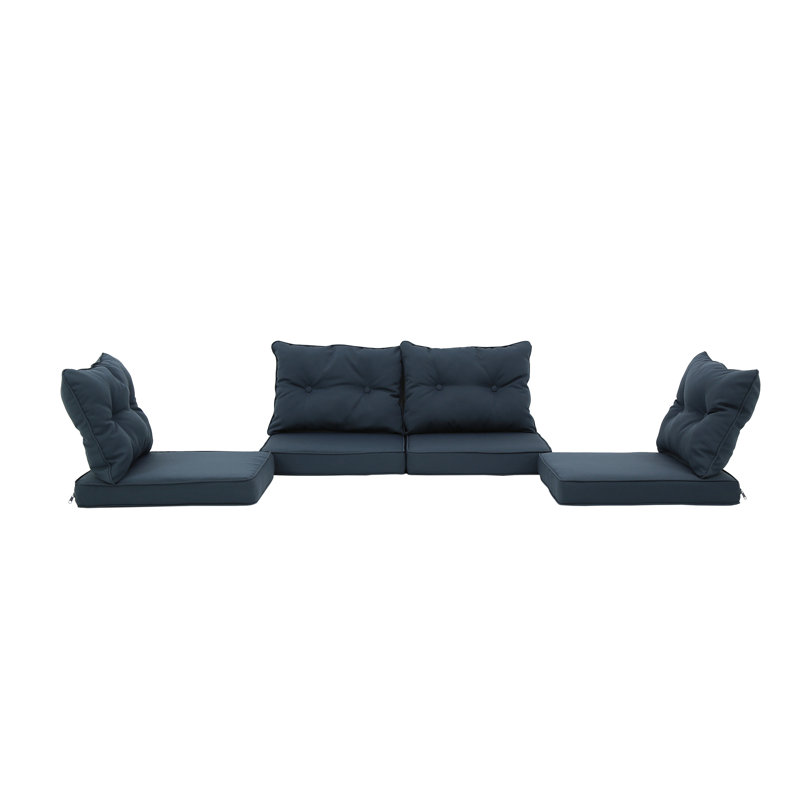 Ensemble de coussins de rechange pour l'intérieur/l'extérieur, Gris