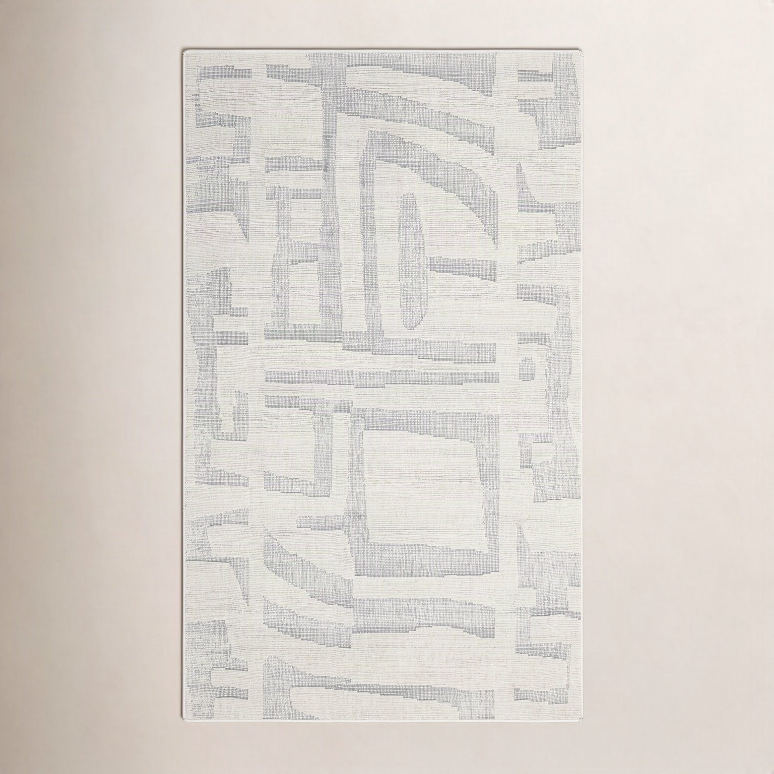 Totman Hand-Tufted Abstract Wool Rug, Rectangle 2' x 3'