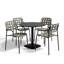 4 -Person Steel Dining Set-147529873-147529877