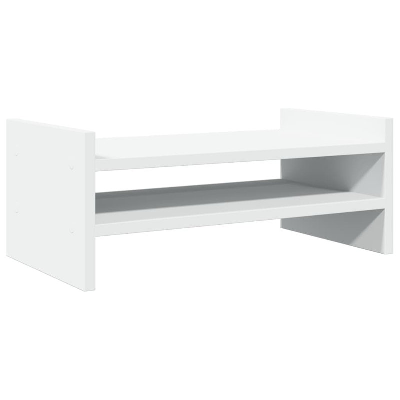 Shirleyan Manufactured Wood Monitor Stand, White