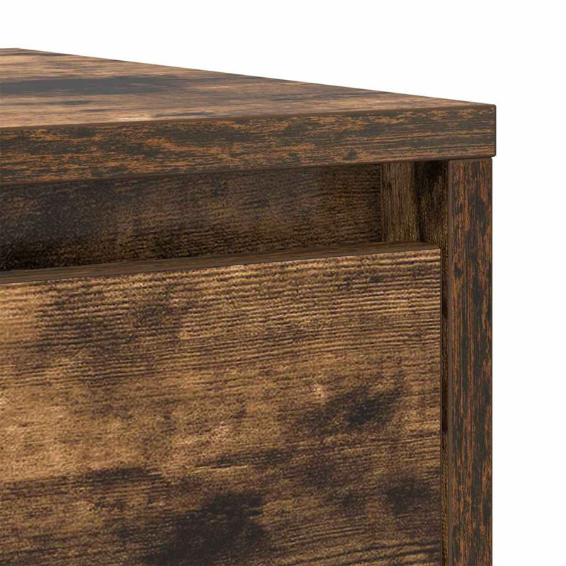 Sideboard 29.5X34x76 Cm Engineered Wood, Smoked Oak