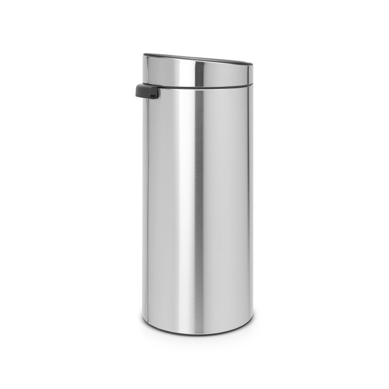Brabantia 30 Litre Touch Bin, Matt Steel