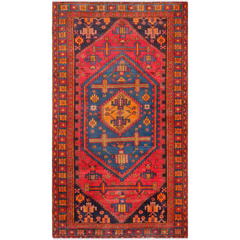 Vintage One-of-a-Kind 4'1" X 7'3" Area Rug