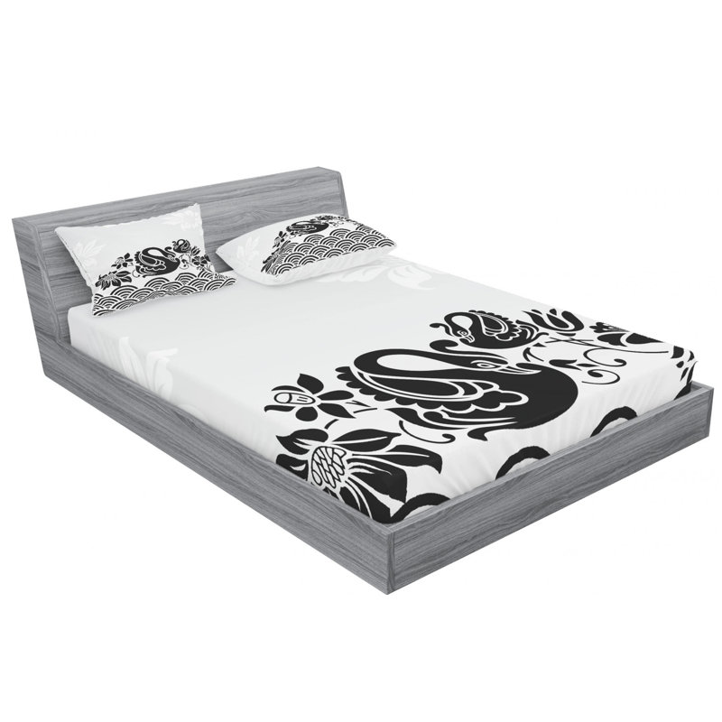 Microfiber Sheet Set, Full Sheet Set + Fitted Sheet + 2 Pillowcases