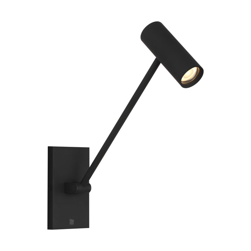 Ponte 1 - Light LED Swing Arm, Nightshade Black